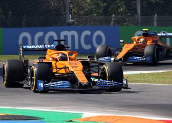 Sainz se pega a Verstappen