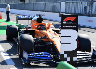 Sainz vuela y saldrá tercero