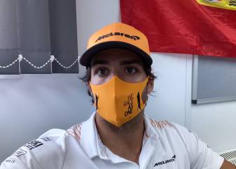 Carlos Sainz celebra el podio con AS y manda el mejor consejo