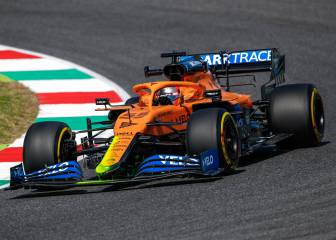 Sainz estrena un morro al estilo de Mercedes para el MCL35