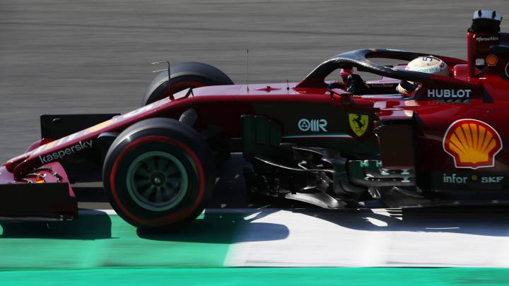 Sebastian Vettel (Ferrari SF1000). Mugello, Italia. F1 2020. 