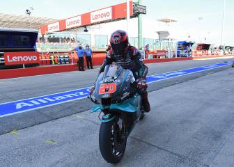 Recital Yamaha: Quartararo, Morbidelli y Maverick delante