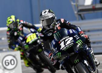 Pole de Maverick con récord en el espectacular poker Yamaha