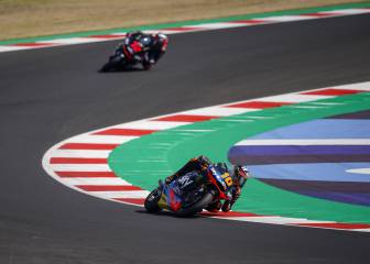 Marini, récord y pole en su última vuelta de FP2