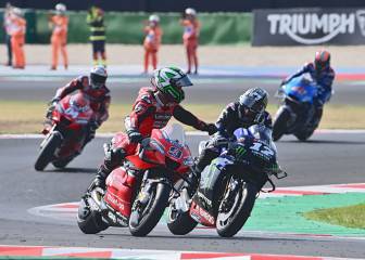 Maverick, Mir y Pol firman el triplete español en Misano