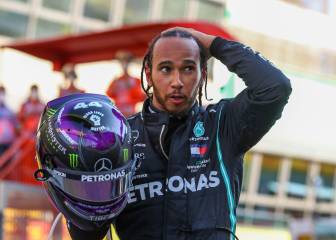 Hamilton tose a Schumacher