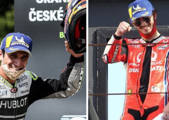 Lo+ y Lo- de Zarco y Bagnaia para ir al equipo oficial Ducati