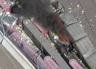 Un accidente espeluznante pone fin a la carrera de F2 en Rusia
