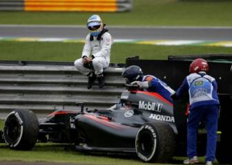 Alonso, Verstappen y las críticas al motor Honda por la radio