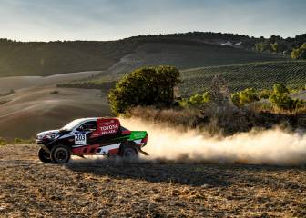 Sainz aguanta el primer tirón