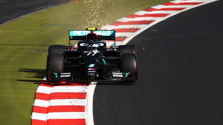 Valtteri Bottas (Mercedes W11). Nurburgring. F1 2020.
