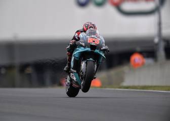 Quartararo se conecta con el sol y Mir se complica con la Q1
