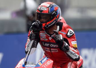 Petrucci pasó factura a Ducati