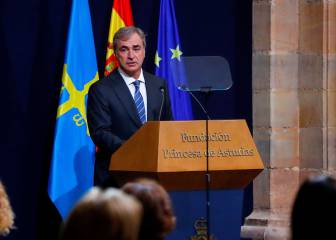 Carlos Sainz recibe el Premio Princesa de Asturias de los Deportes