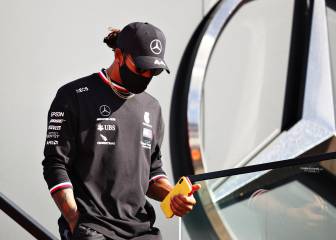 El look de Hamilton que hace sospechar a Mercedes