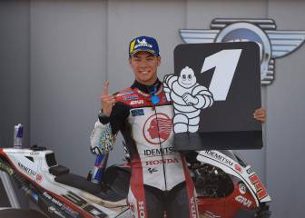 Honda rompe su sequía con una pole histórica en Aragón