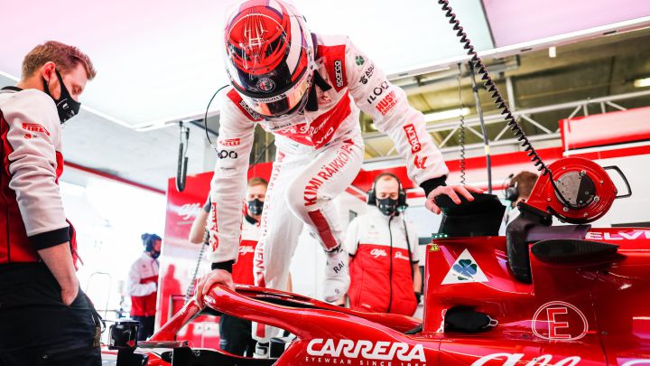 Kimi Raikkonen (Alfa Romeo). F1 2020.