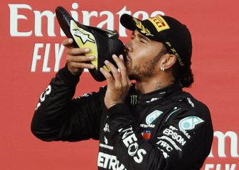 La victoria de Hamilton en Ímola en imágenes