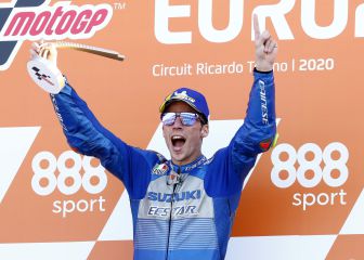 La primera victoria de Joan Mir en imágenes