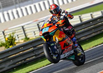 Martín esperó un error de Bezzecchi que no llegó