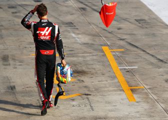 Así de triste fue la despedida de Romain Grosjean de la F1