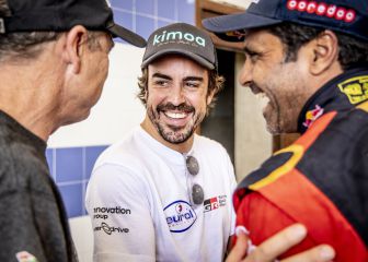 Al Attiyah: “Fernando Alonso puede ganar el Dakar”