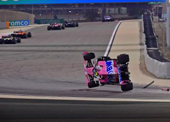 Hamilton se lleva la accidentada carrera del GP de Bahréin