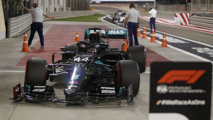 Lewis Hamilton (Mercedes W11). Bahréin, F1 2020. 