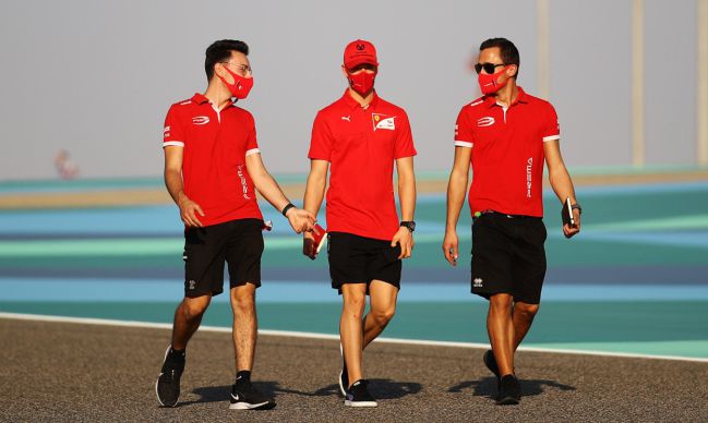 Mick Schumacher, con el equipo Prema en Bahréin.