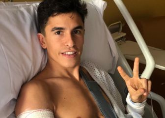 El primer mensaje de Márquez tras su tercera operación
