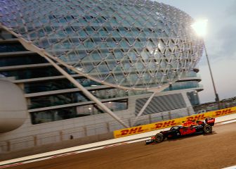 La pole de Verstappen en Abu Dhabi en imágenes