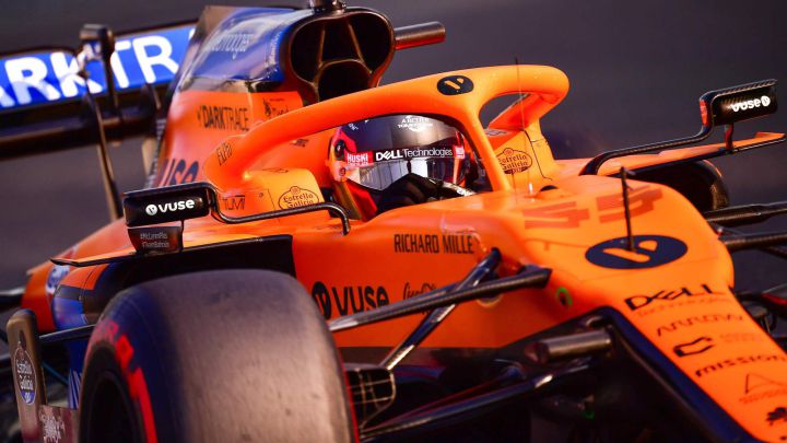 Carlos Sainz (McLaren MCL35). Abu Dhabi, F1 2020. 