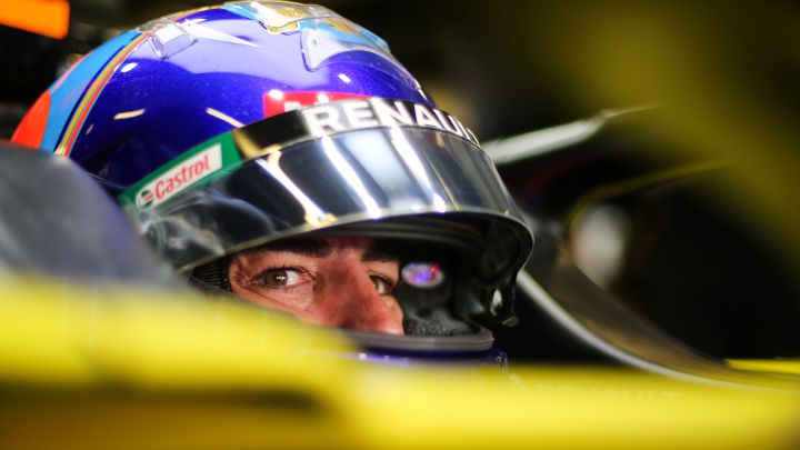 Fernando Alonso (Renault RS20). Abu Dhabi, F1 2020. 