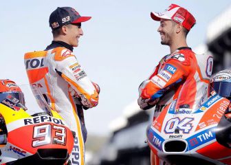 Dovizioso no 'calentará' el sillín de Honda a Marc Márquez