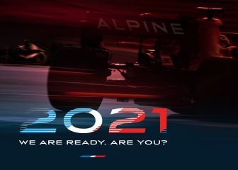 El nuevo coche de Alonso empieza a dejarse ver