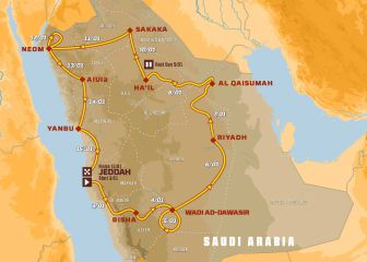 Rally Dakar: TV, horario, recorrido y cómo ver online la etapa 1