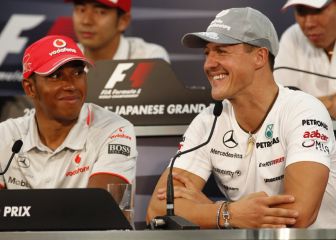 Hamilton se acuerda de Schumacher en su cumpleaños