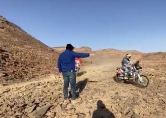 Castera tuvo que sacar de un lío a algunos pilotos amateur