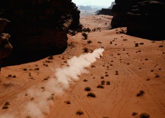 La victoria de Al-Attiyah en la octava etapa del Dakar en imágenes
