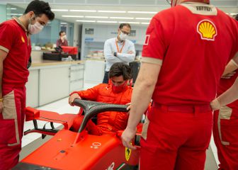Carlos Sainz ya sabe cómo se siente en Ferrari