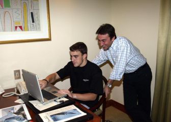 Alonso llora a Adrián Campos: 