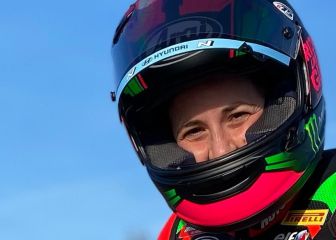 Ana Carrasco vuelve a pilotar cinco meses después