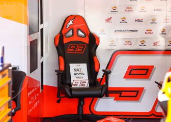 Marc Márquez luce músculo