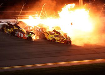 El espectacular desenlace de las 500 Millas de Daytona