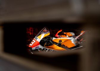 Honda usó un doble de Marc Márquez en la presentación