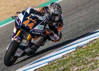 Canet y Foggia destacan en el test de Moto2 y Moto3 en Jerez