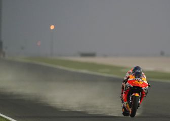 Resumen de los test MotoGP: La arena arruina la jornada