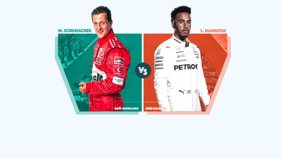 Michael Schumacher o Lewis Hamilton: ¿con cuál te quedas