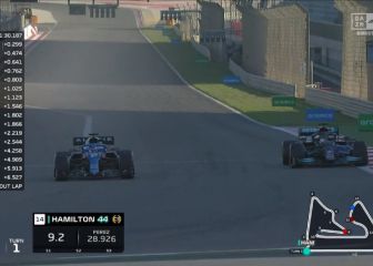 Así fue el momento en el que Alonso adelantó a Hamilton