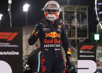 La pole de Verstappen en Bahréin en imágenes